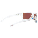 Oakley Gibston Sunglasses - Prizm Sapphire Lens - Polished Clear Frame