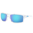 Oakley Gibston Sunglasses - Prizm Sapphire Lens - Polished Clear Frame