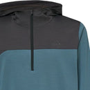 Oakley Gravity Range 1/4 Zip Hoodie - Copen Blue Heather