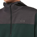 Oakley Gravity Range 1/4 Zip Hoodie - Hunter Green Heather