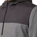 Oakley Gravity Range 1/4 Zip Hoodie - Stone Grey Heather