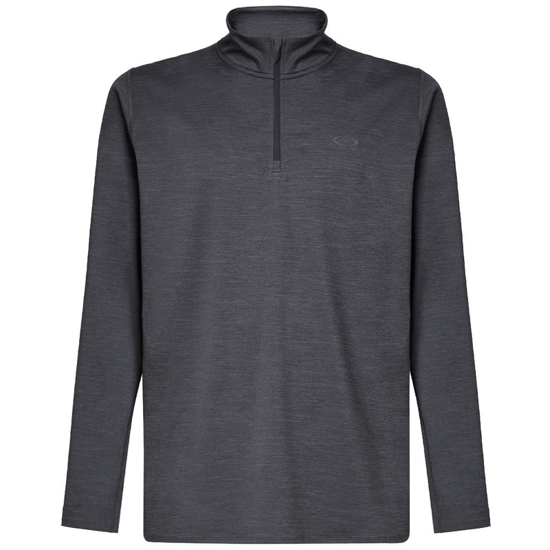 Oakley Gravity Range 1/4 Zip Pullover - Blackout Heather