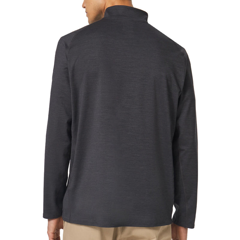 Oakley Gravity Range 1/4 Zip Pullover - Blackout Heather