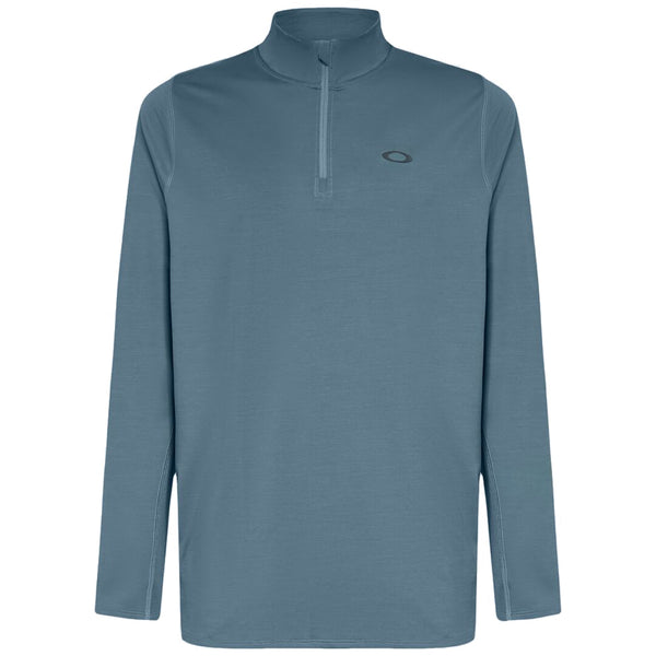 Oakley Gravity Range 1/4 Zip Pullover - Copen Blue Heather