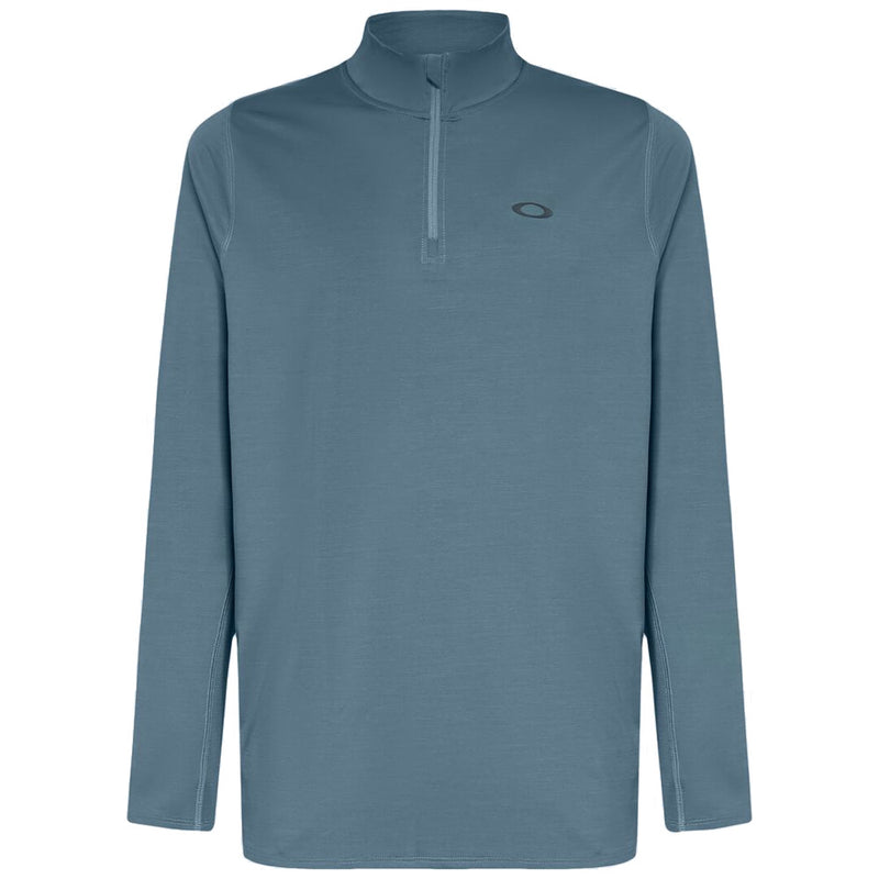 Oakley Gravity Range 1/4 Zip Pullover - Copen Blue Heather