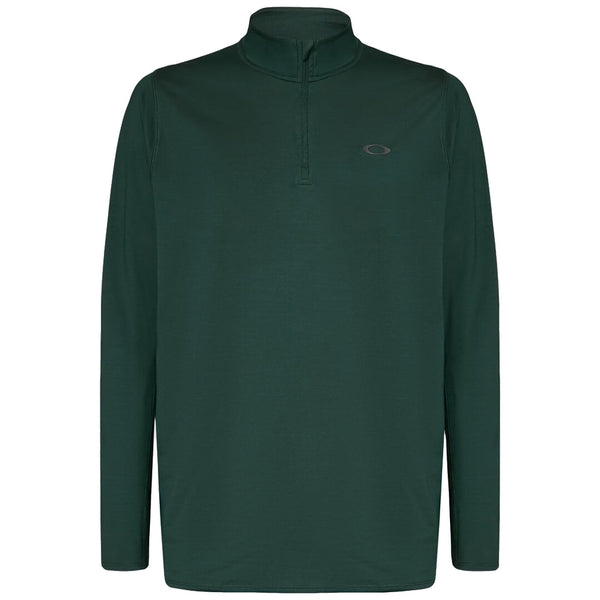 Oakley Gravity Range 1/4 Zip Pullover - Hunter Green Heather