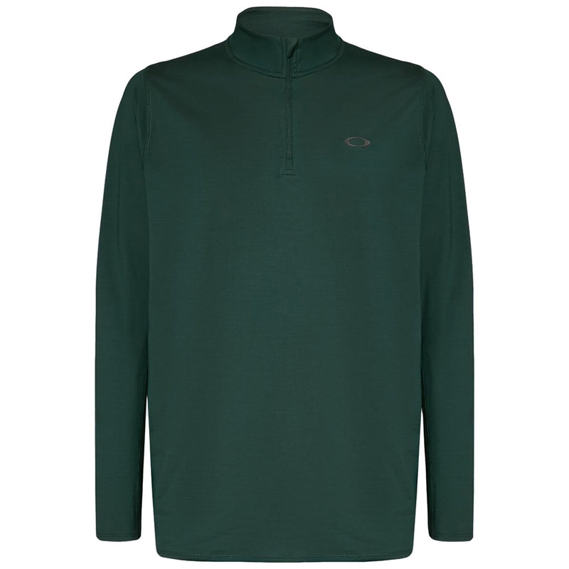 Oakley Gravity Range 1/4 Zip Pullover - Hunter Green Heather