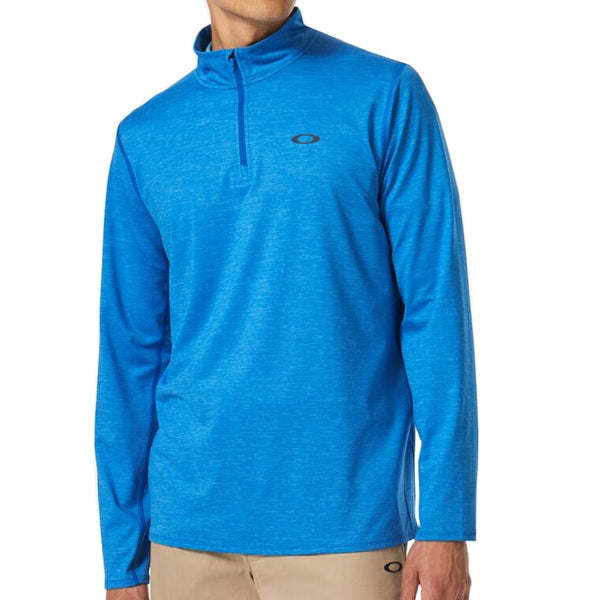 Oakley Gravity Range 1 4 Zip Pullover Ozone Heather