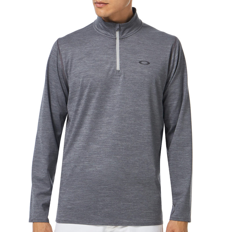 Oakley Gravity Range 1/4 Zip Pullover - Stone Grey Heather