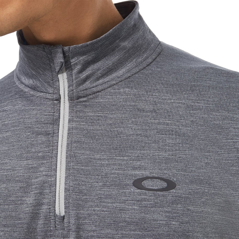 Oakley Gravity Range 1/4 Zip Pullover - Stone Grey Heather