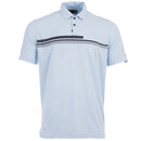 Oakley Hexsplit Stripe RC Polo Shirt - Blue Breeze