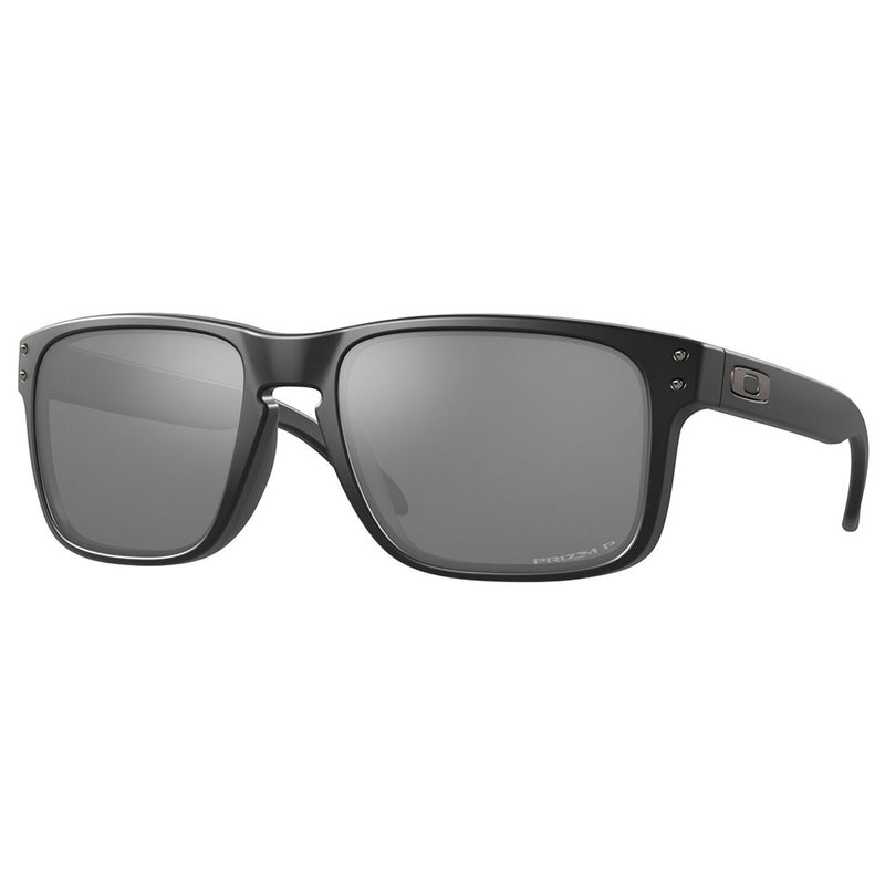 Oakley Holbrook Sunglasses - Black Polarized Lens - Matte Black Frame