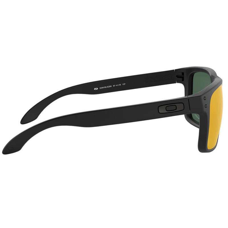 Oakley Holbrook Sunglasses - Prizm Ruby Lens - Matte Black Frame