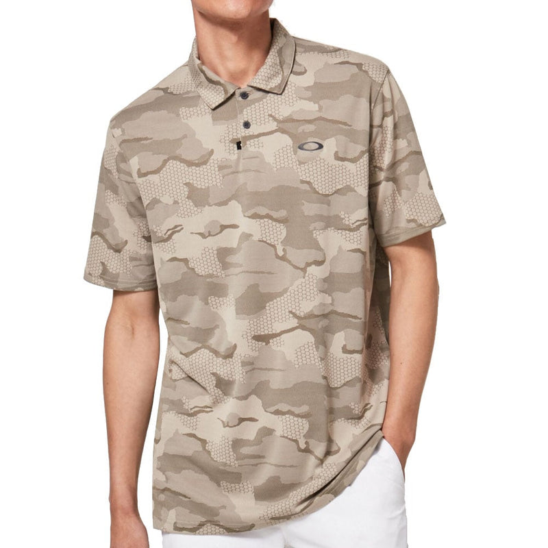 Oakley camo on sale golf shirt