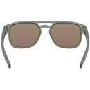 Oakley Latch Beta Sunglasses - Prizm Sapphire Polarized Lens - Matte Grey Ink Frame