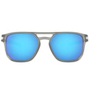 Oakley Latch Beta Sunglasses - Prizm Sapphire Polarized Lens - Matte Grey Ink Frame