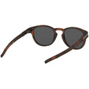 Oakley Latch Sunglasses - Prizm Black Lens - Matte Brown Tortoise Frame