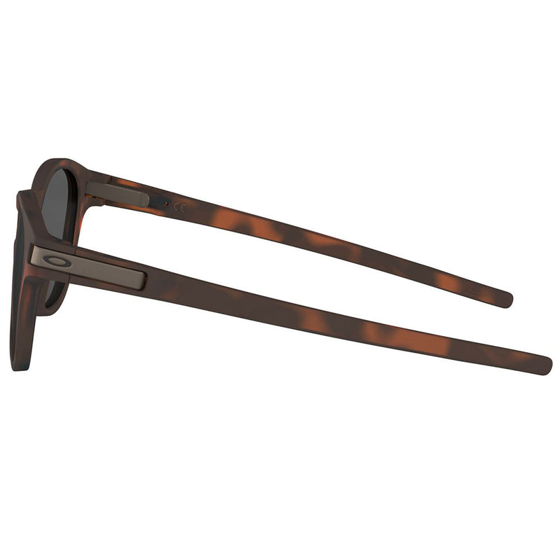 Oakley Latch Sunglasses - Prizm Black Lens - Matte Brown Tortoise Frame
