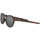 Oakley Latch Sunglasses - Prizm Black Lens - Matte Brown Tortoise Frame