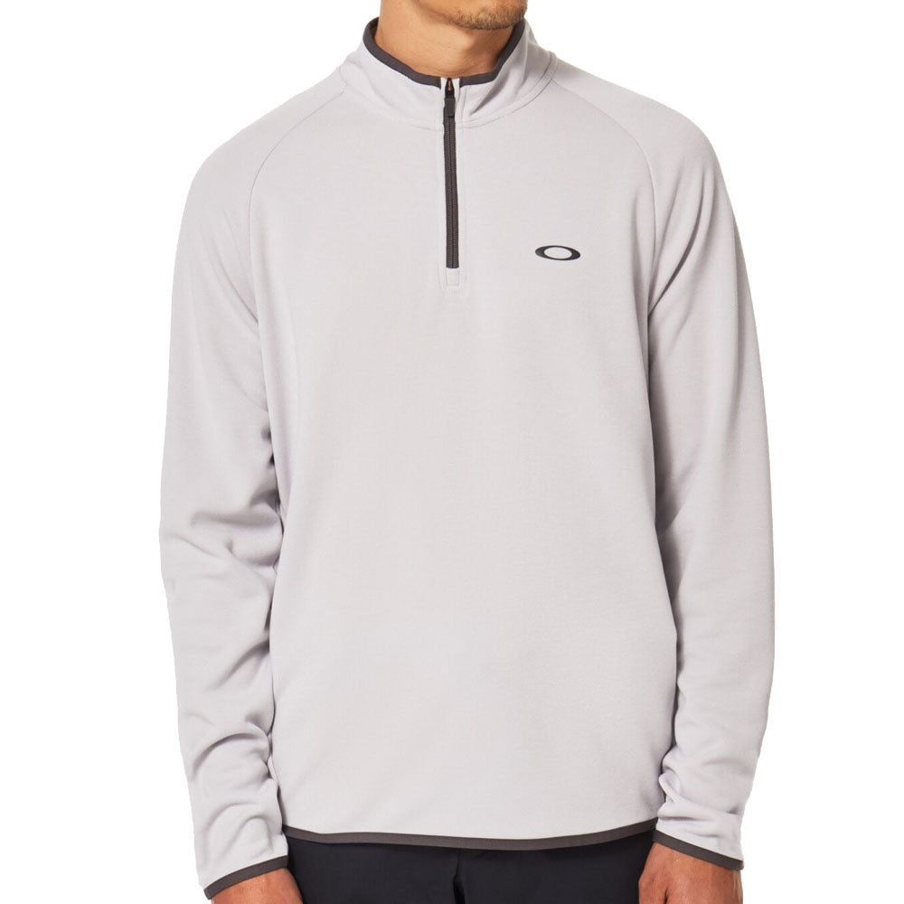 Oakley Range 1 4 Zip Pullover 2.0 Lunar Rock