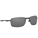 Oakley Square Wire Sunglasses - Prizm Black Lens - Polished Black Frame