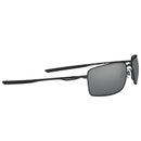 Oakley Square Wire Sunglasses - Prizm Black Lens - Polished Black Frame