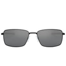 Oakley Square Wire Sunglasses - Prizm Black Lens - Polished Black Frame