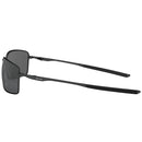 Oakley Square Wire Sunglasses - Prizm Black Lens - Polished Black Frame