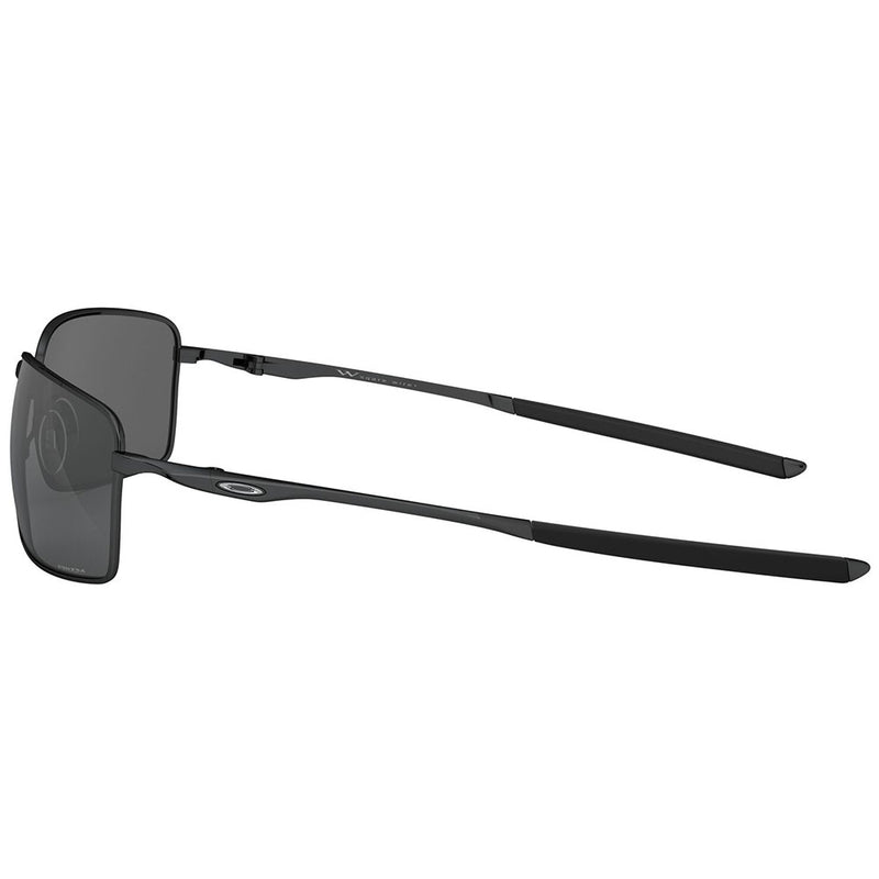 Oakley Square Wire Sunglasses - Prizm Black Lens - Polished Black Frame