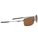 Oakley Square Wire Sunglasses - Prizm Tungsten Polarized Lens - Tungsten Frame