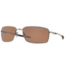 Oakley Square Wire Sunglasses - Prizm Tungsten Polarized Lens - Tungsten Frame