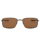 Oakley Square Wire Sunglasses - Prizm Tungsten Polarized Lens - Tungsten Frame