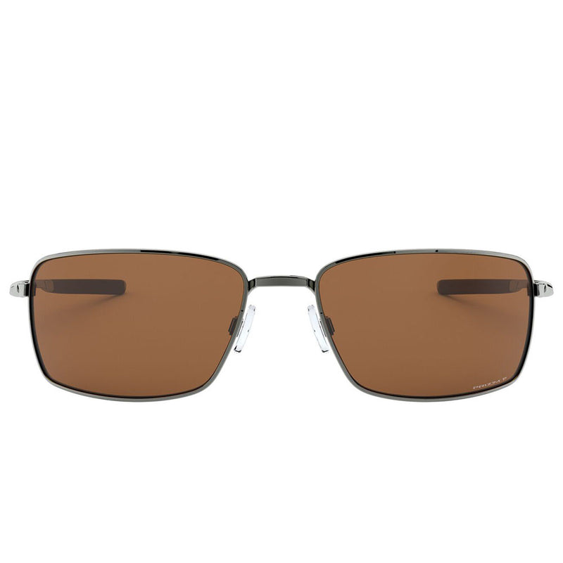 Oakley Square Wire Sunglasses - Prizm Tungsten Polarized Lens - Tungsten Frame