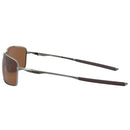 Oakley Square Wire Sunglasses - Prizm Tungsten Polarized Lens - Tungsten Frame