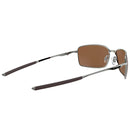 Oakley Square Wire Sunglasses - Prizm Tungsten Polarized Lens - Tungsten Frame