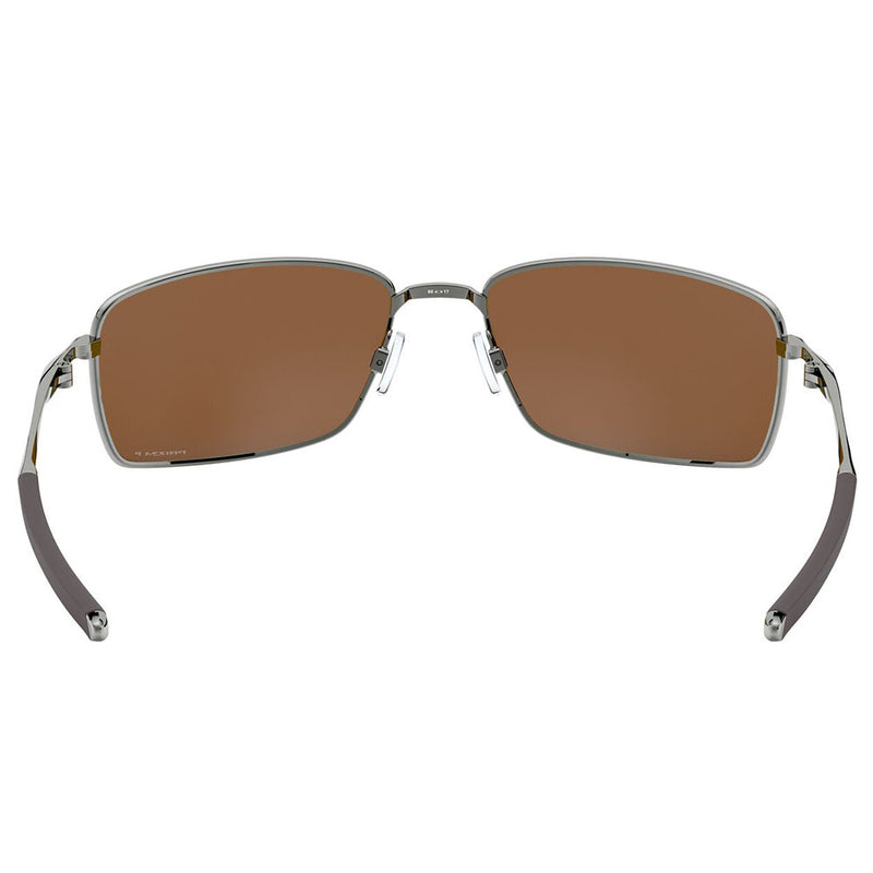 Oakley Square Wire Sunglasses - Prizm Tungsten Polarized Lens - Tungsten Frame