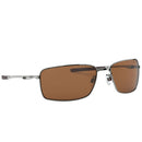 Oakley Square Wire Sunglasses - Prizm Tungsten Polarized Lens - Tungsten Frame