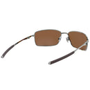 Oakley Square Wire Sunglasses - Prizm Tungsten Polarized Lens - Tungsten Frame