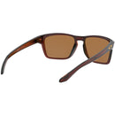 Oakley Sylas Sunglasses - Prizm Bronze Lens - Polished Rootbeer Frame