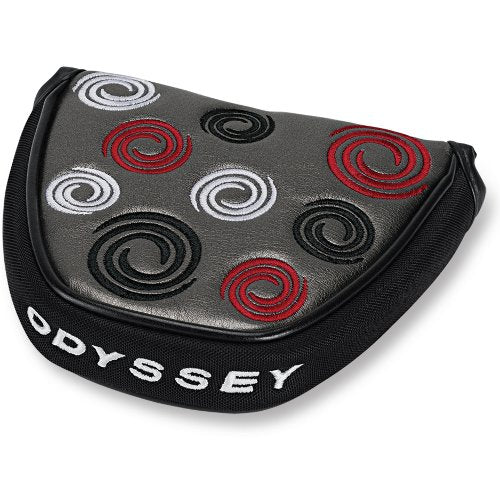 Odyssey Mallet Swirl Golf Putter Headcover - Grey