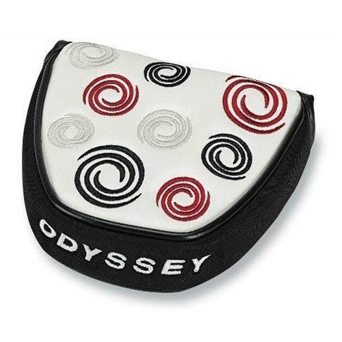 Odyssey Mallet Swirl Golf Putter Headcover - White