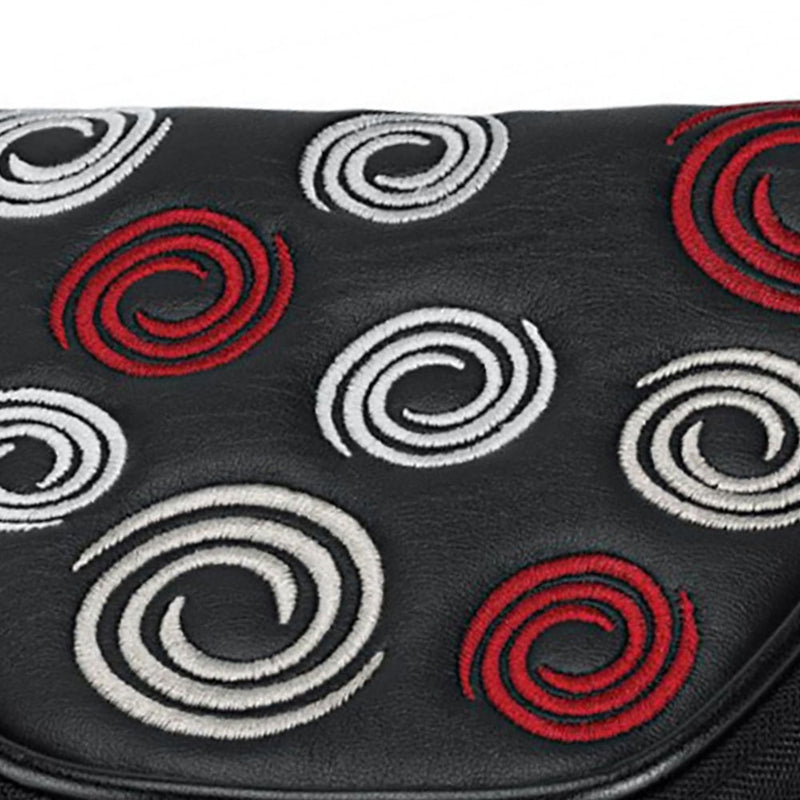 Odyssey Mallet Swirl Golf Putter Headcover - Black