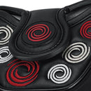 Odyssey Mallet Swirl Golf Putter Headcover - Black