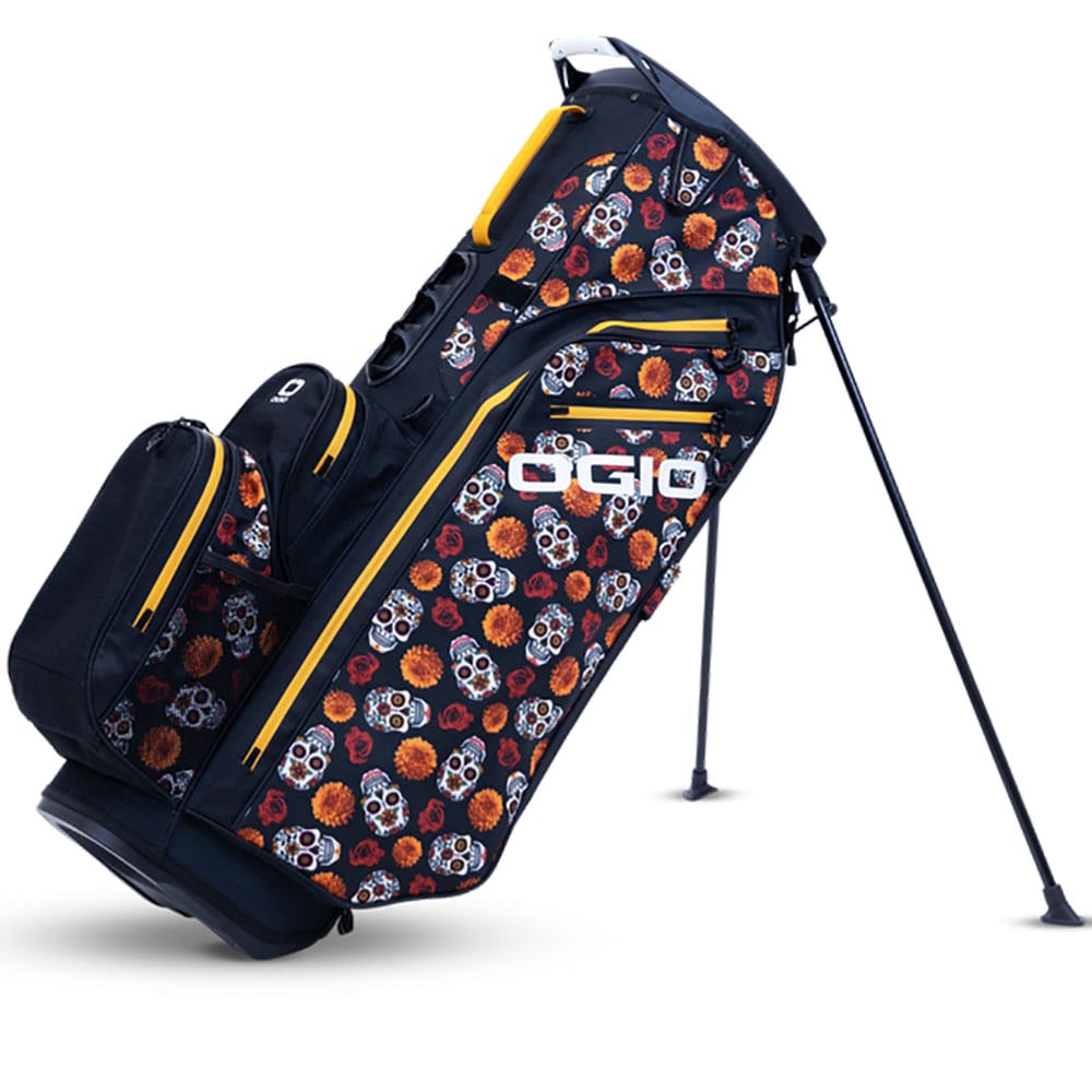 OGIO All Elements Cart Bag – Borsa Da Golf Da Carrello Con Tecnologia Silencer, 15 Scomparti, Impermeabile, Dimensioni 16,7x28,6x92,1 Cm