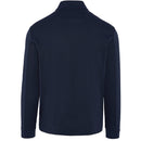 Original Penguin Lightweight Mixed Media 1/4 Zip - Black Iris