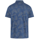Original Penguin All Over YD Botanical Jacquard Polo Shirt - True Navy