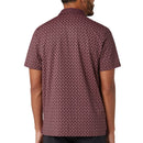 Original Penguin Pete's Check Print Block Polo Shirt - Mauve Wine