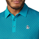Original Penguin Pete's Tee Time Polo Shirt - Caribbean Sea