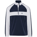 Original Penguin Harrington 1/4 Zip Wind Jacket - Black Iris