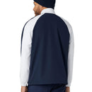 Original Penguin Harrington 1/4 Zip Wind Jacket - Black Iris